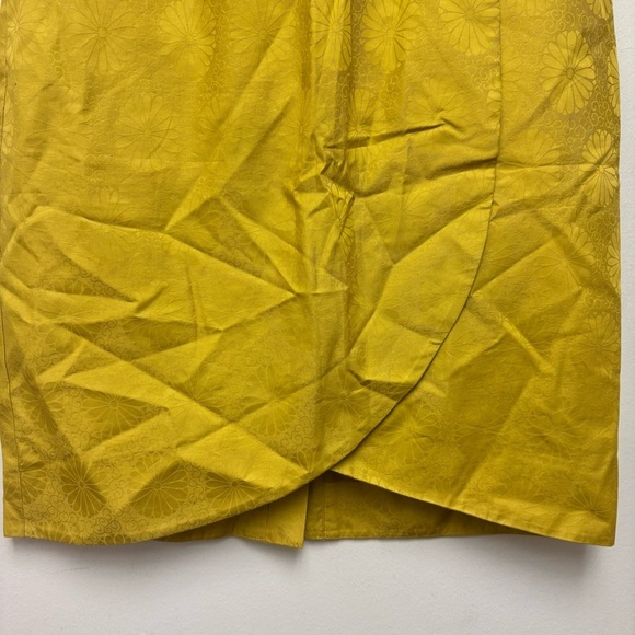 Edme & Esyllte Anthropologie Jacquard Floral Tulip Skirt - Picture 6 of 12